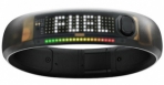 Инновационный браслет-тренер Nike+ FuelBand Black Ice черный полупрозрачный размер S